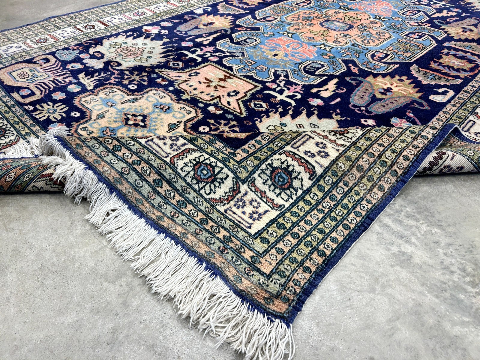 6'x9'10" Hand-Knotted 100% Wool Pile Ardabile Carpet - Area Rug
