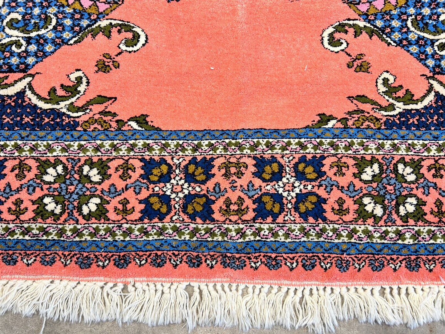 6'10"x9'1" Hand-Knotted 100% Wool Pile Morocco Carpet - Area Rug